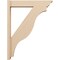 Ekena Millwork 5 1/2-in W x 26-in D x 34-in H Funston Trad Rough Cedar Woodgrain TimberThane Outlooker, Primed Tan OUTUR055X26X34FST04RCPR - alternate 6